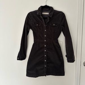 Corduroy Jacket Dress